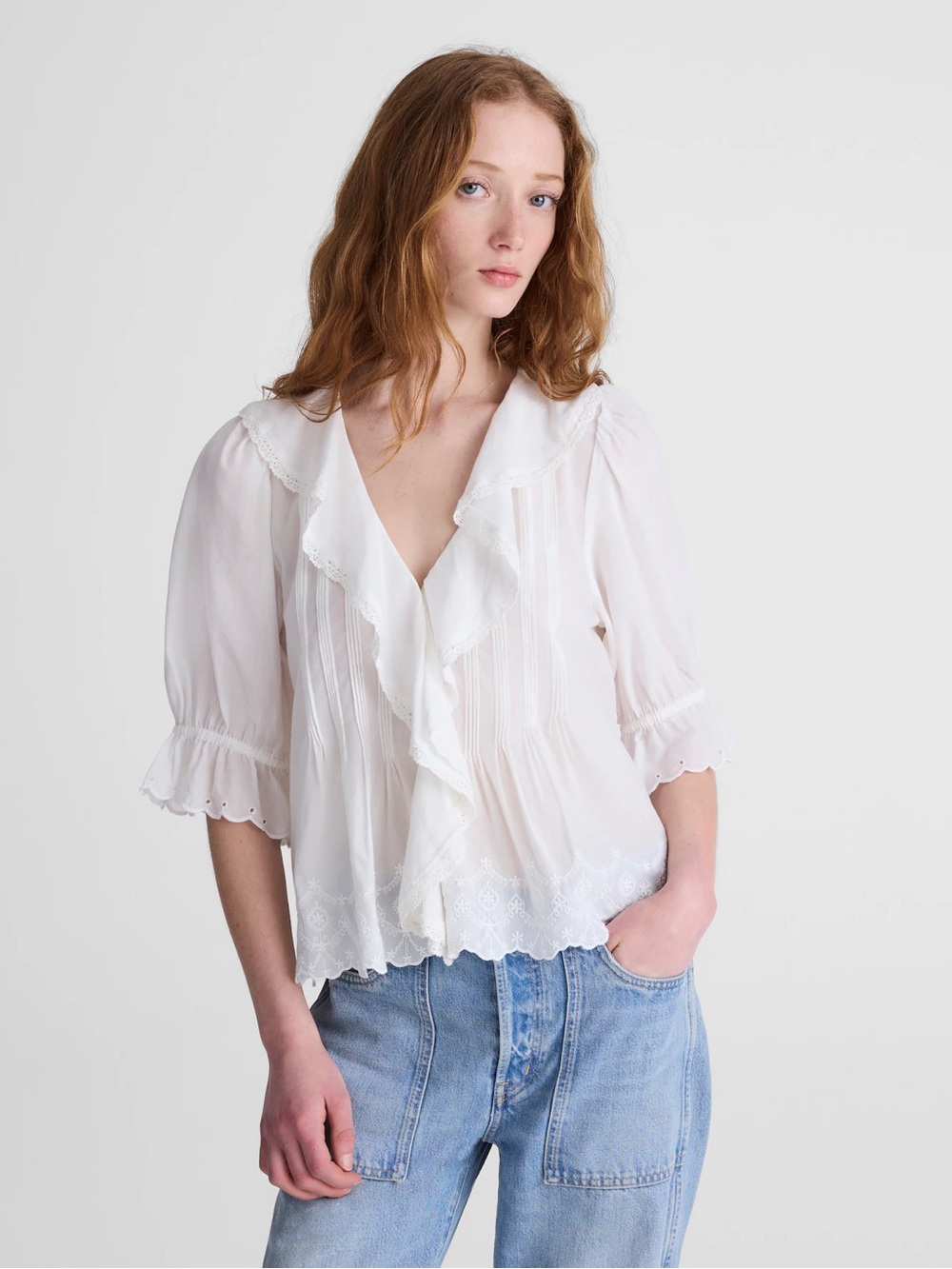Madewell The Blaire Top - Picture 2 of 7